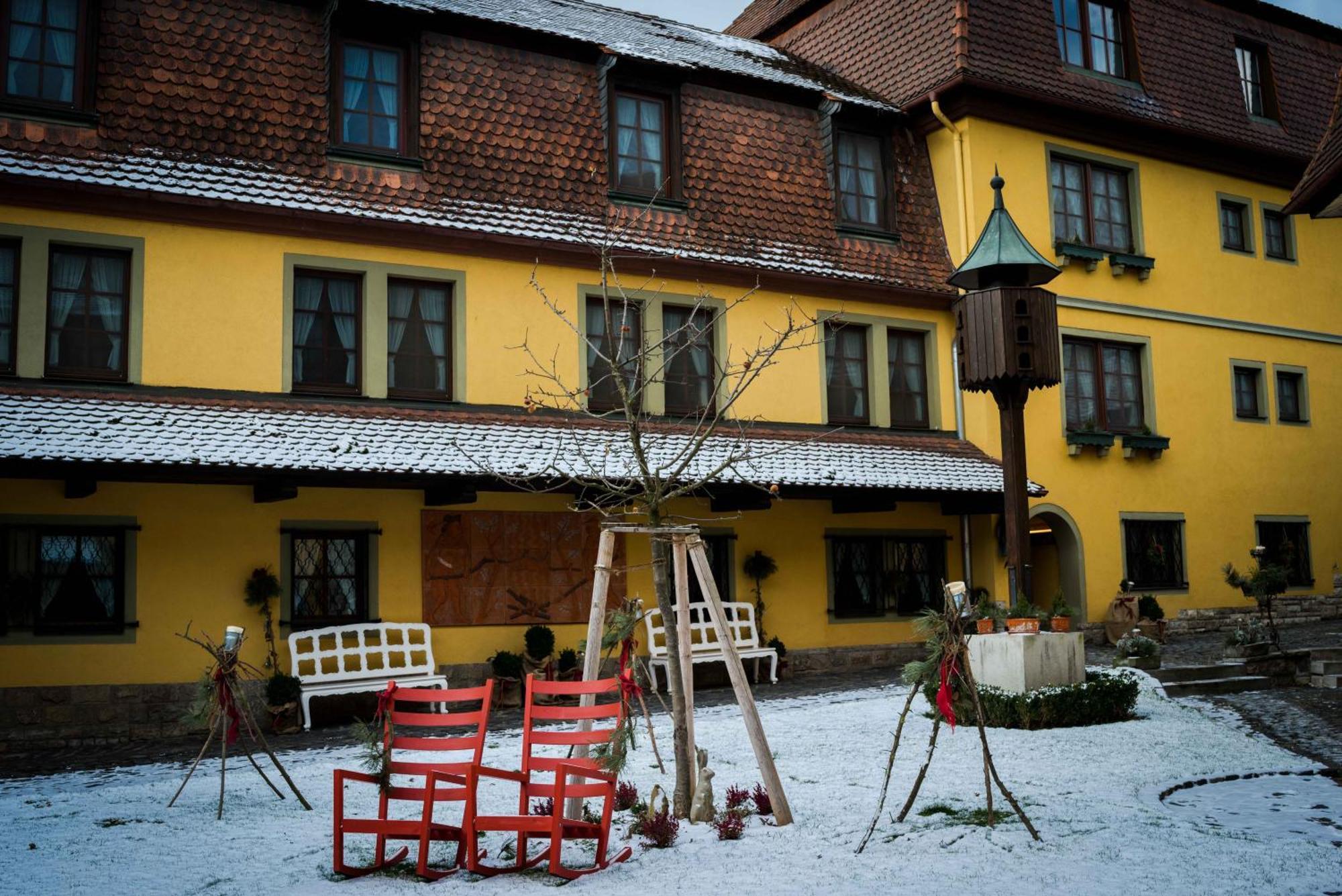 Hotel Leicht Biebelried Dış mekan fotoğraf